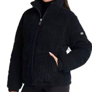 Koolabura UGG Black Corduroy Puffer Jacket medium